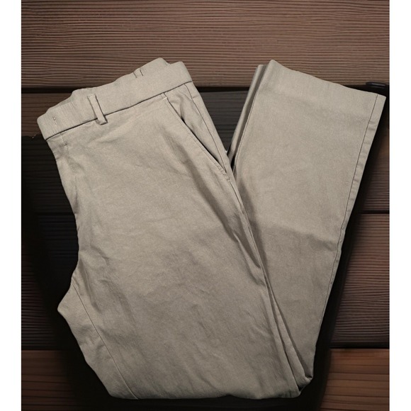 Ralph Lauren Performance Flex Pants‎ Men 36x30 Beige Stretch Golf QuickDry EUC - Picture 1 of 7